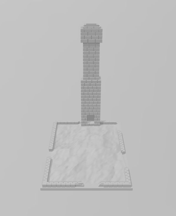 Set of Chimneys - War Across Europe - Terrain - 28mm - 20mm - 15mm - WOW Buildings