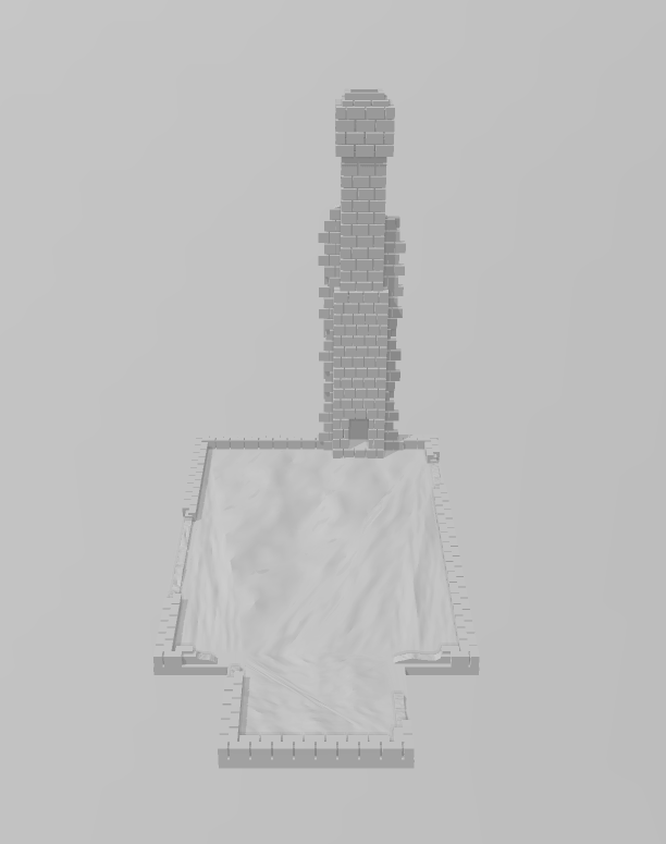 Set of Chimneys - War Across Europe - Terrain - 28mm - 20mm - 15mm - WOW Buildings