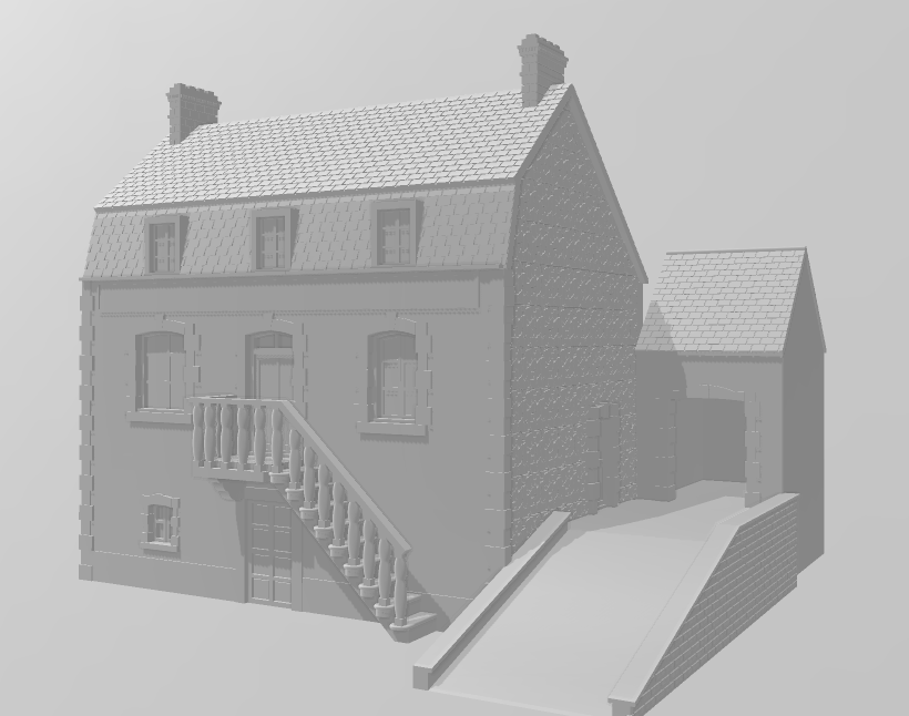 Deadman's Corner - War Across Europe - Terrain - 28mm - 20mm - 15mm - WOW Buildings