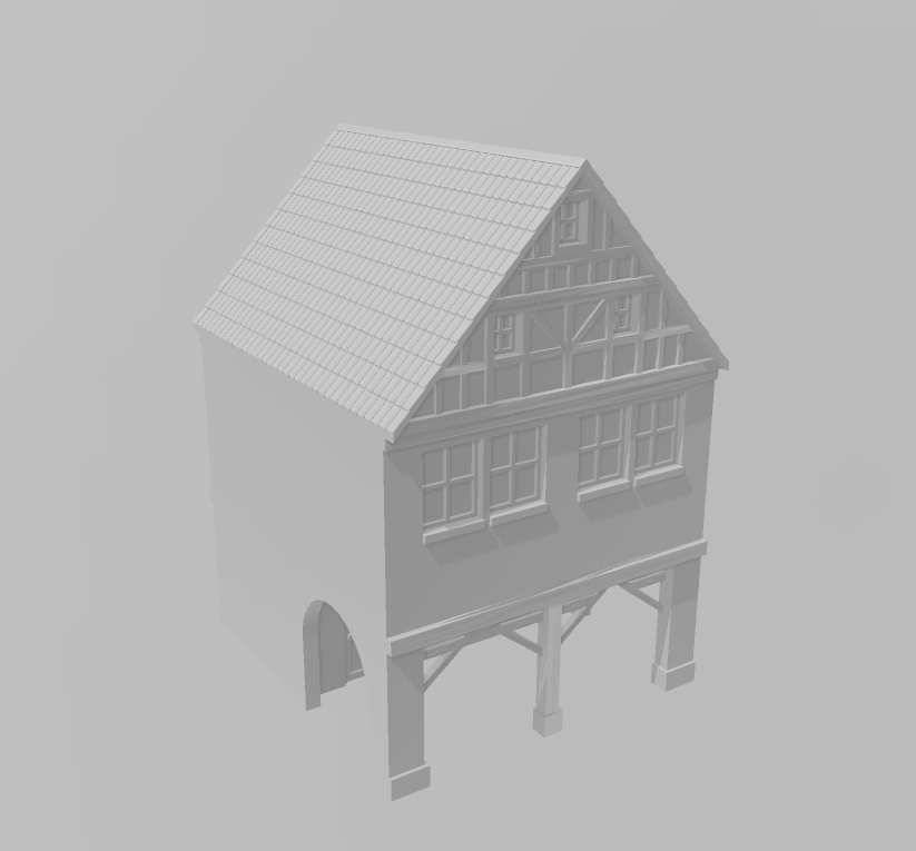 Dutch Town Shops - War Across Europe - Terrain - 28mm - 20mm - 15mm - WOW Buildings