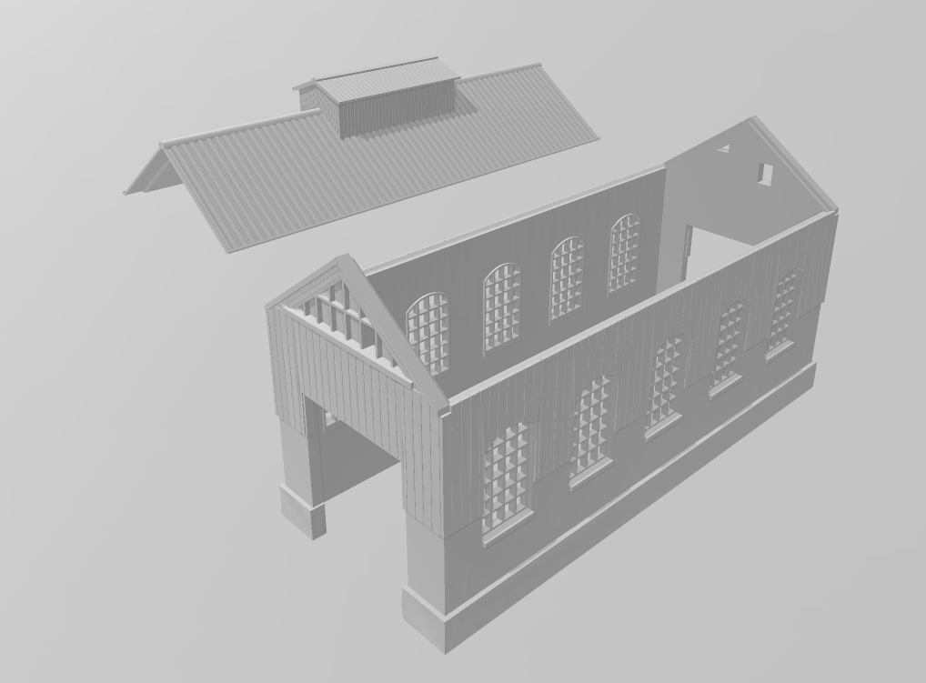 Engine Shed Files- War Across Europe - Terrain - 28mm - 20mm - 15mm - WOW Buildings