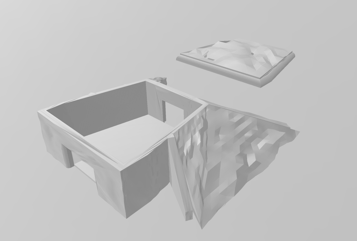 Merville Bunker 2 - War Across Europe - Terrain - 28mm - 20mm - 15mm - WOW Buildings