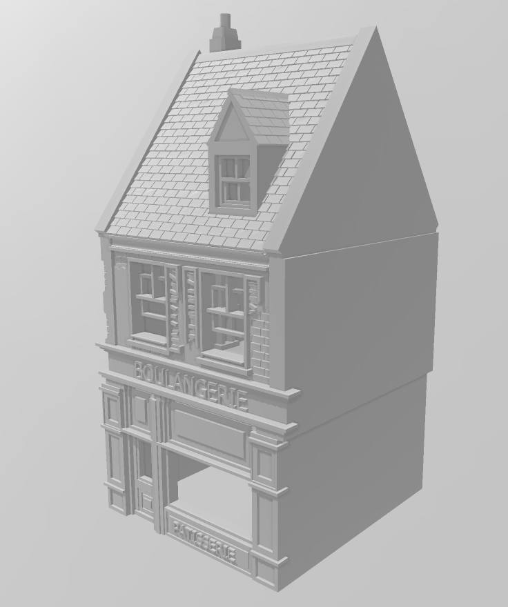 Patiserie - War Across Europe - Terrain - 28mm - 20mm - 15mm - WOW Buildings