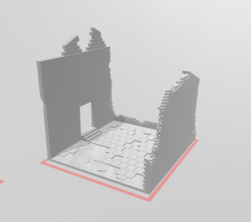 Palace of Justice - War Across Europe - Terrain - 28mm - 20mm - 15mm - WOW Buildings