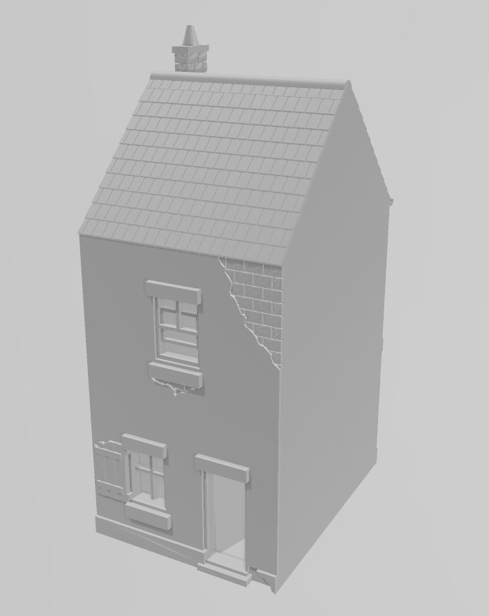 Street Shop - War Across Europe - Terrain - 28mm - 20mm - 15mm - WOW Buildings