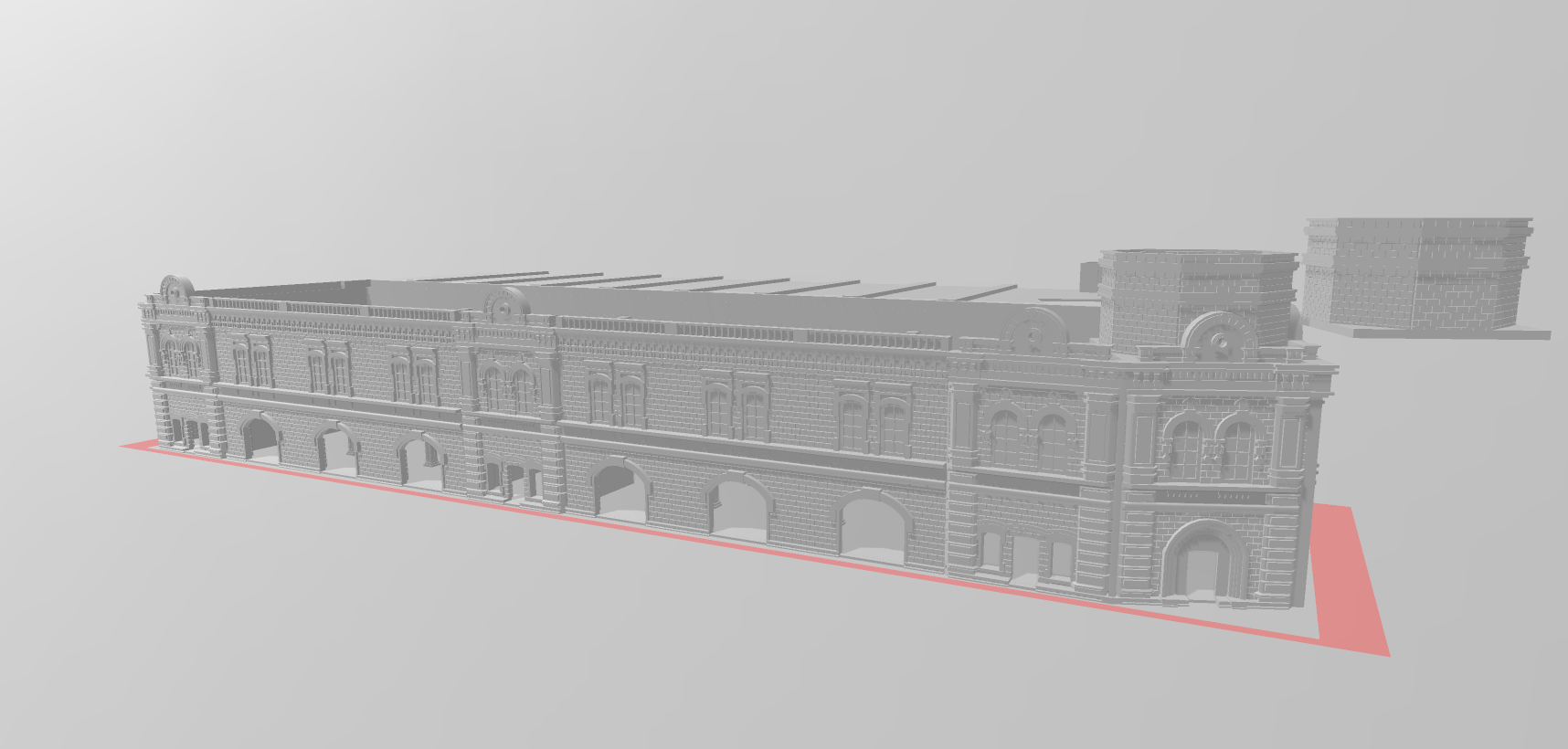 Fire Station - LARGE SET - War Across Europe - Terrain - 28mm - 20mm - 15mm - WOW Buildings