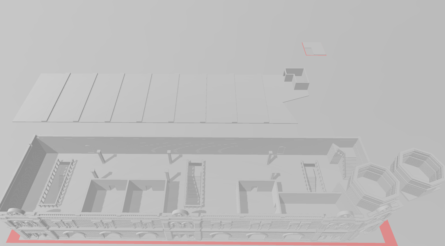 Fire Station - LARGE SET - War Across Europe - Terrain - 28mm - 20mm - 15mm - WOW Buildings