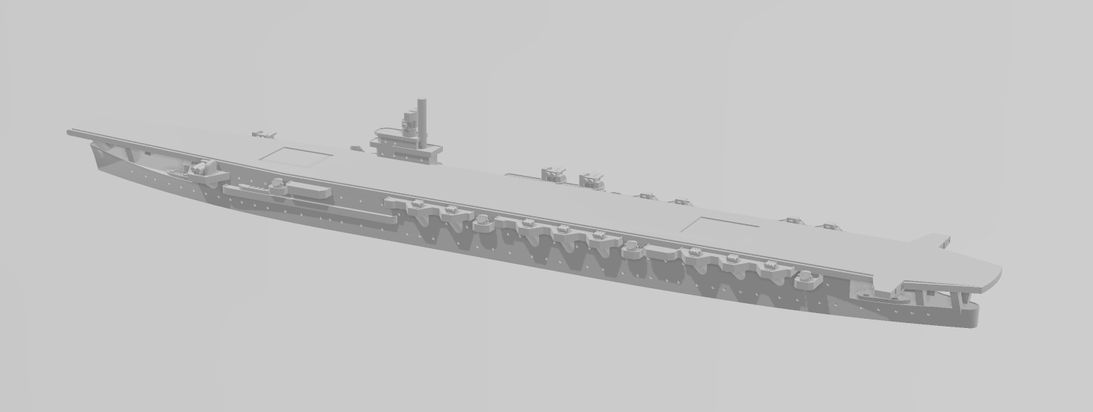 Ibuki (CV Conversion) - IJN Navy - C.O.B. - Naval Miniature - Warships - Wargaming