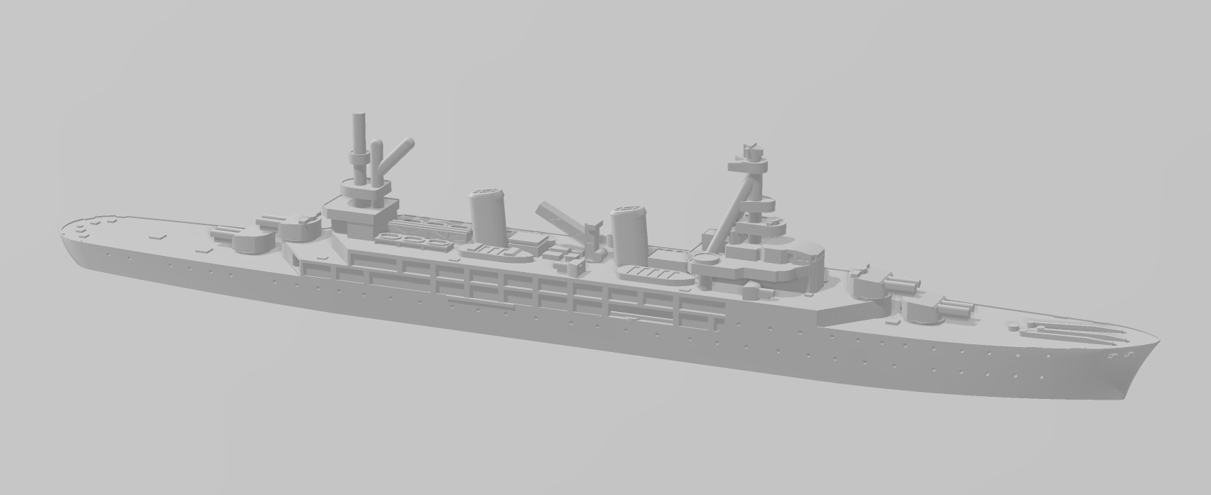 Jeanne D' Arc - French Navy - Wargaming - Axis & Allies - Naval Miniature - Tabletop Games - Warships - C.O.B.