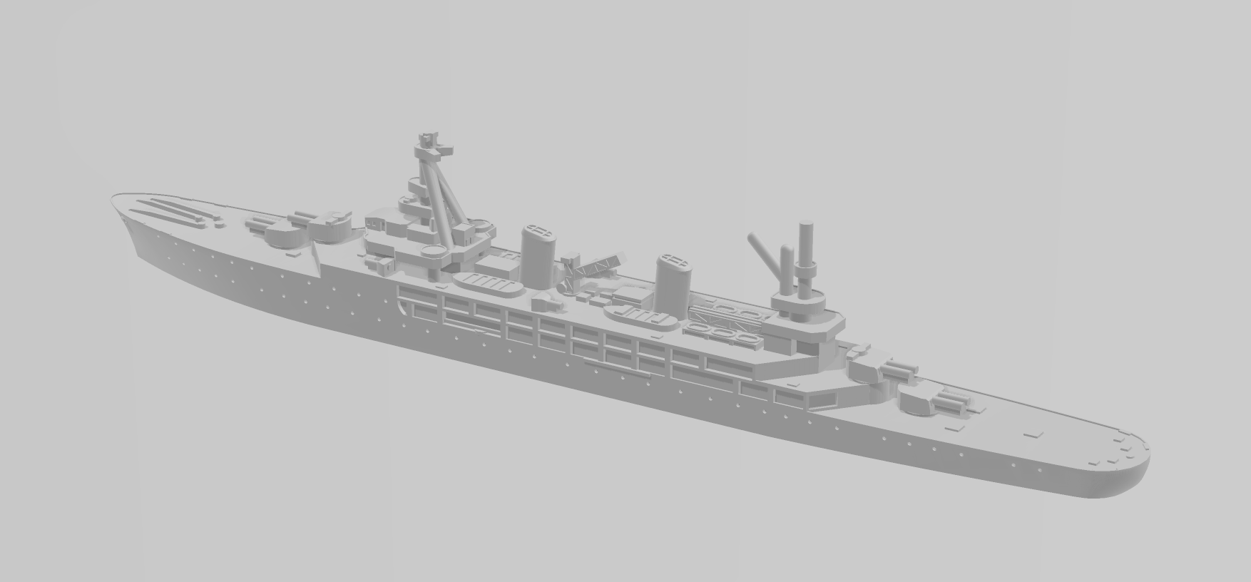 Jeanne D' Arc - French Navy - Wargaming - Axis & Allies - Naval Miniature - Tabletop Games - Warships - C.O.B.