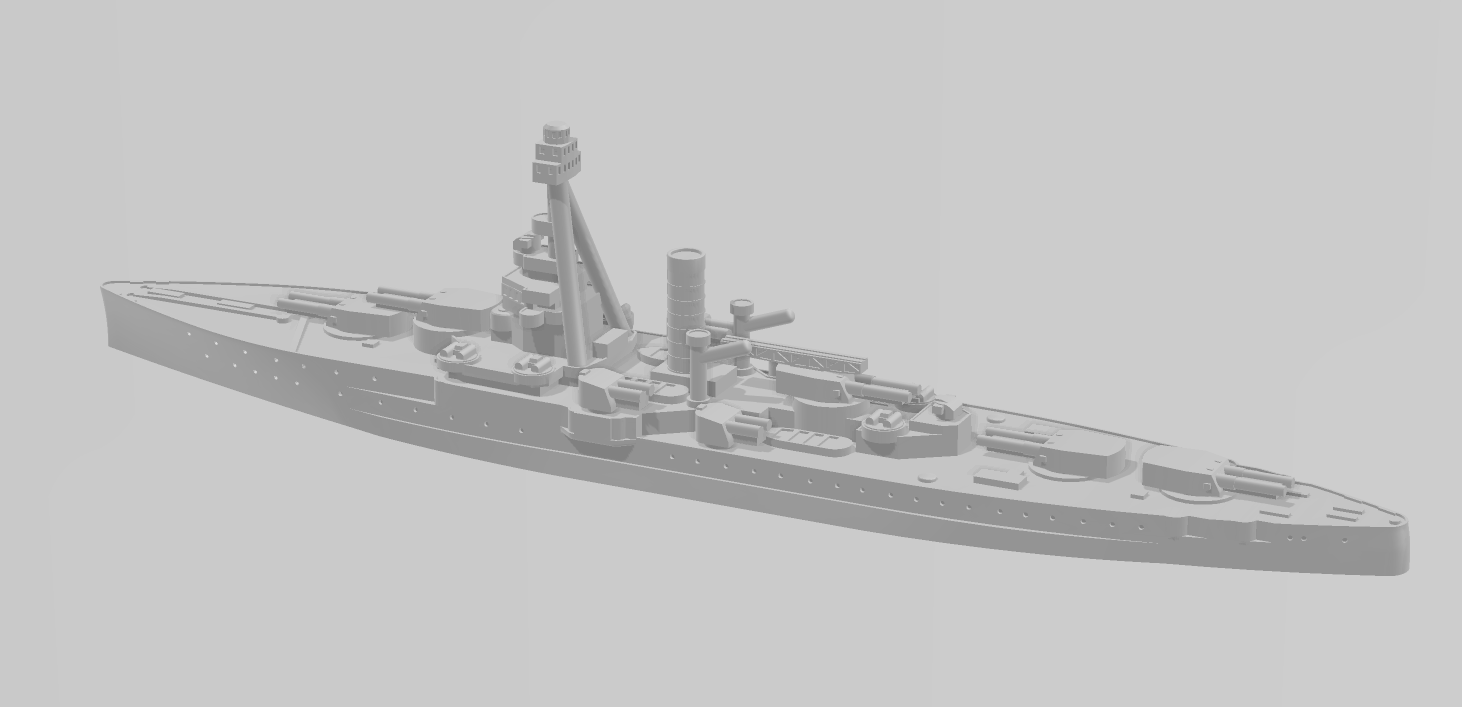 USS Utah 1942 - USN - Wargaming - Axis & Allies - Naval Miniature - Tabletop Games - Warships - C.O.B.