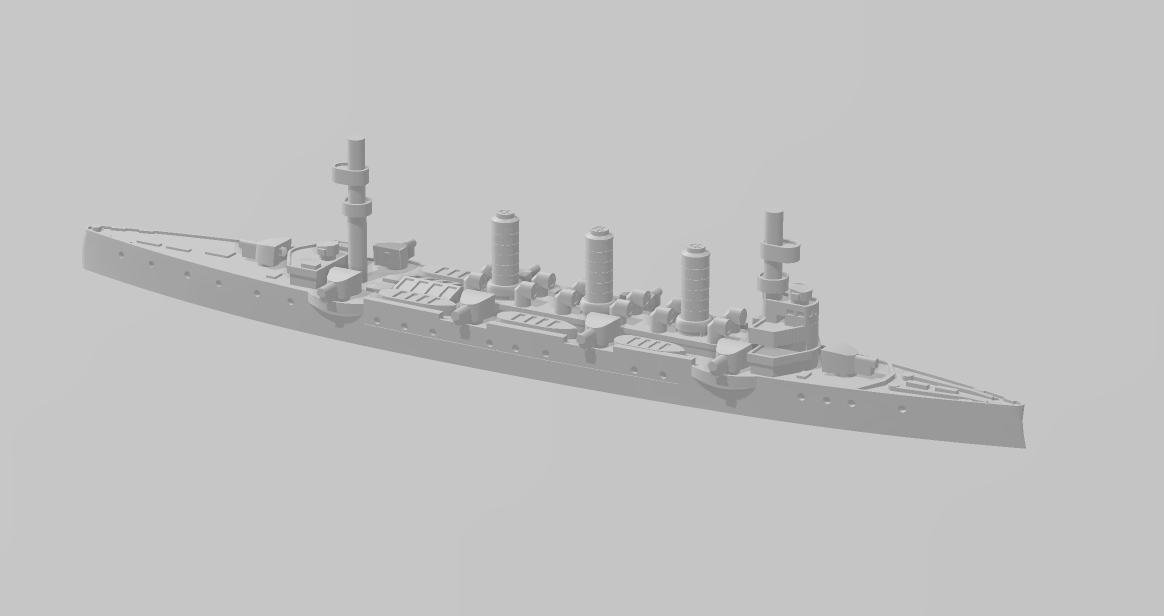 Hamidiye - Ottoman Navy - Wargaming - Axis & Allies - Naval Miniature - Tabletop Games - Warships - C.O.B.