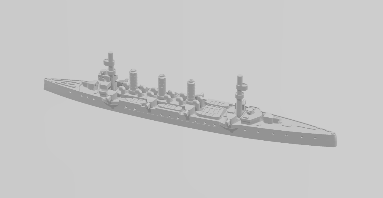 Hamidiye - Ottoman Navy - Wargaming - Axis & Allies - Naval Miniature - Tabletop Games - Warships - C.O.B.