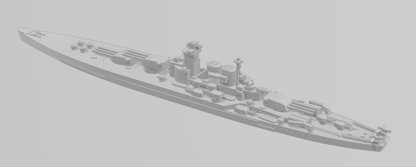 Vladivostok Type A KB-4 1936 - Russian Navy - C.O.B. - Naval Miniature - Warships - Wargaming