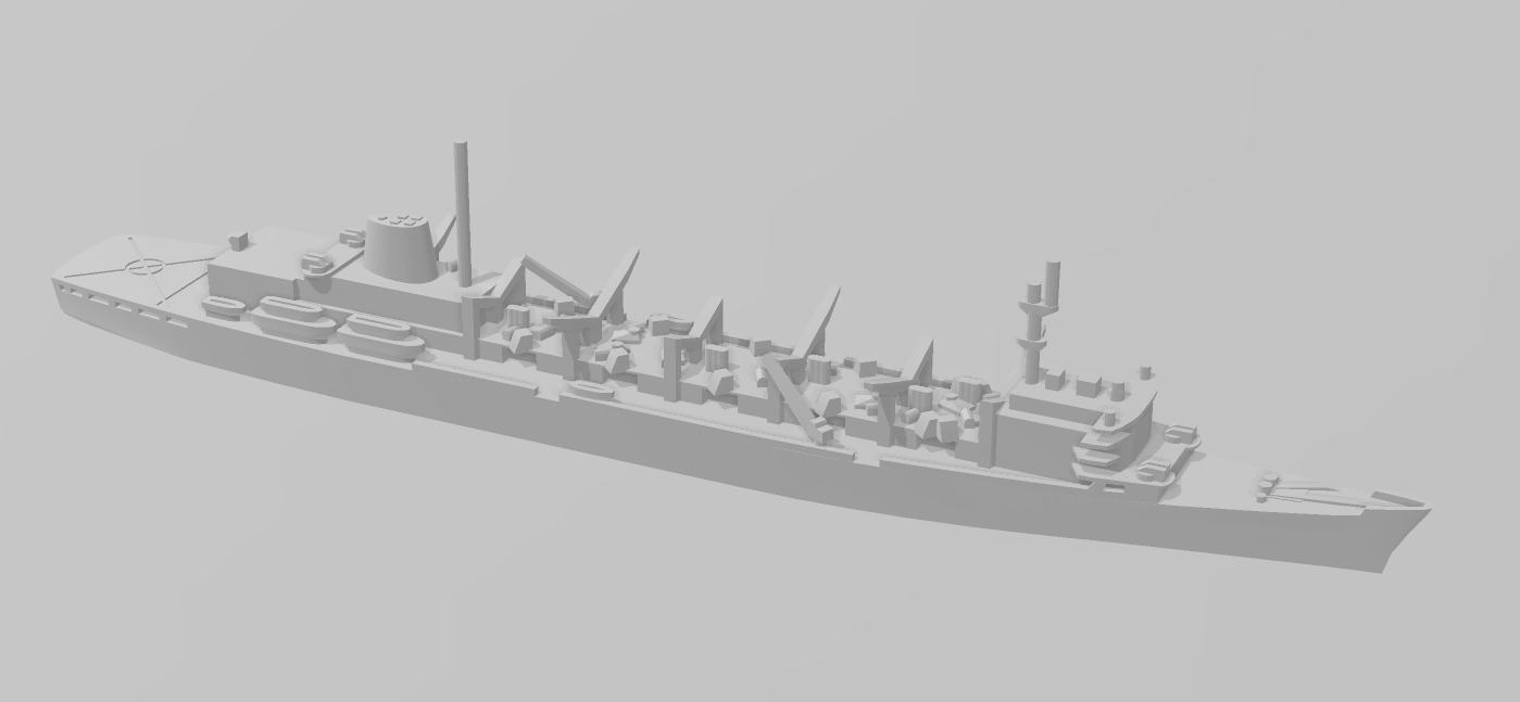 Sacramento - United States Navy - Wargaming - Naval Miniature - US Navy - Tabletop - Warships