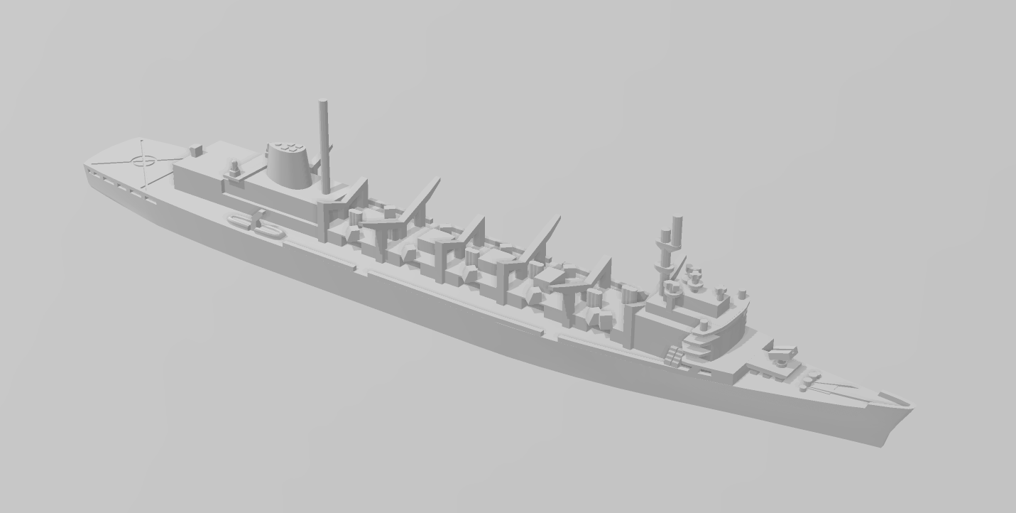 Sacramento - United States Navy - Wargaming - Naval Miniature - US Navy - Tabletop - Warships