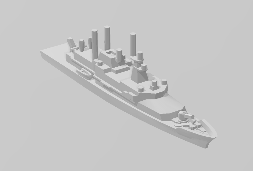 Samuel Beckett - Irish Navy - Wargaming - Axis and Allies - Naval Miniature - Tabletop - Warships