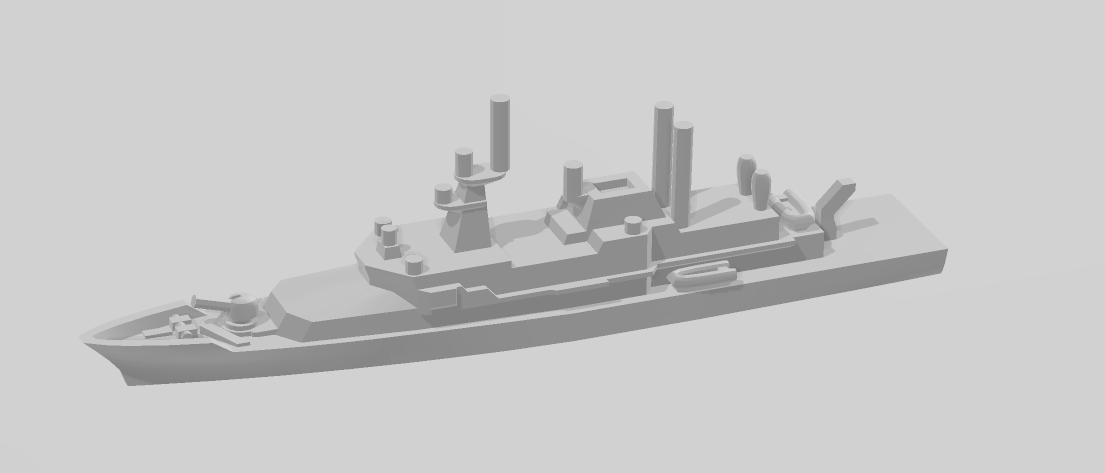 Samuel Beckett - Irish Navy - Wargaming - Axis and Allies - Naval Miniature - Tabletop - Warships