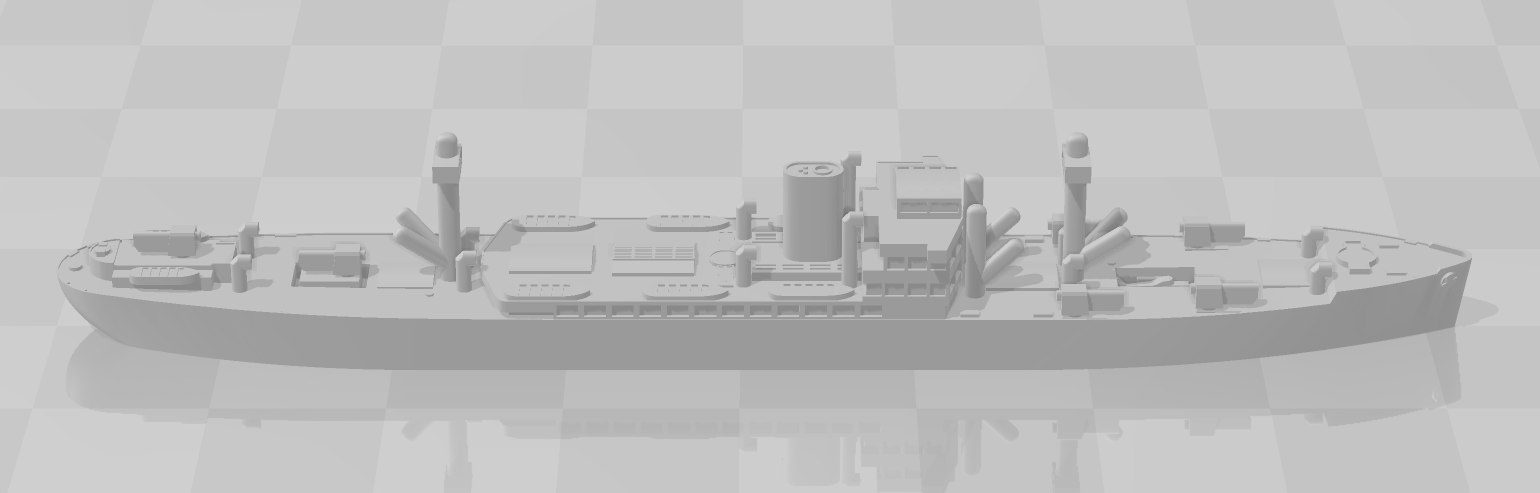 HSK 1 Orion - German Navy - Wargaming - Axis and Allies - Naval Miniature - Tabletop Games - Warships - C.O.B.