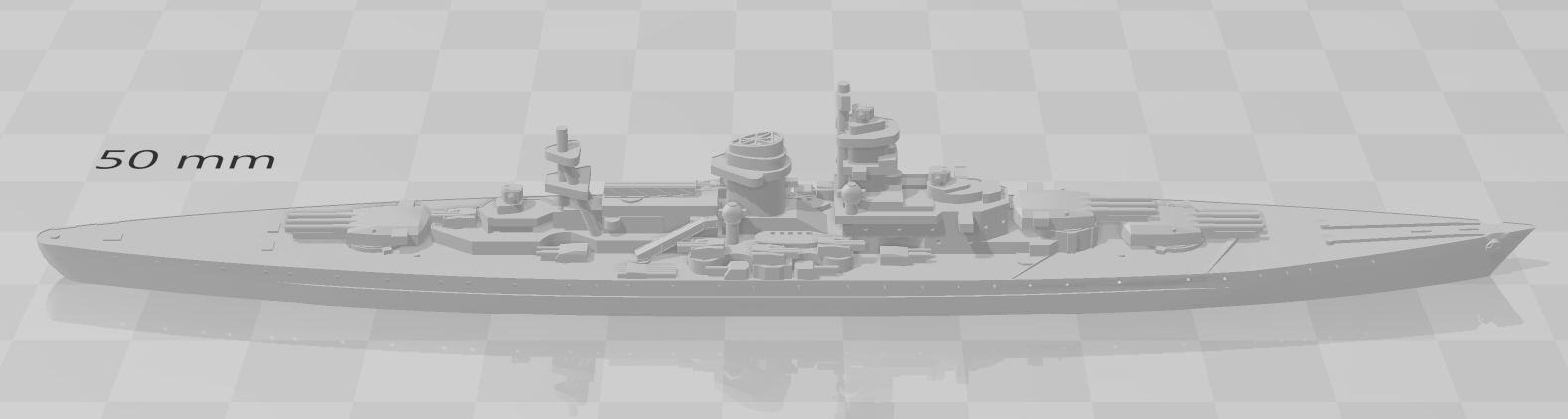 Scharnhorst - German Navy - Wargaming - Axis and Allies - Naval Miniature - Tabletop Games - Warships - C.O.B.