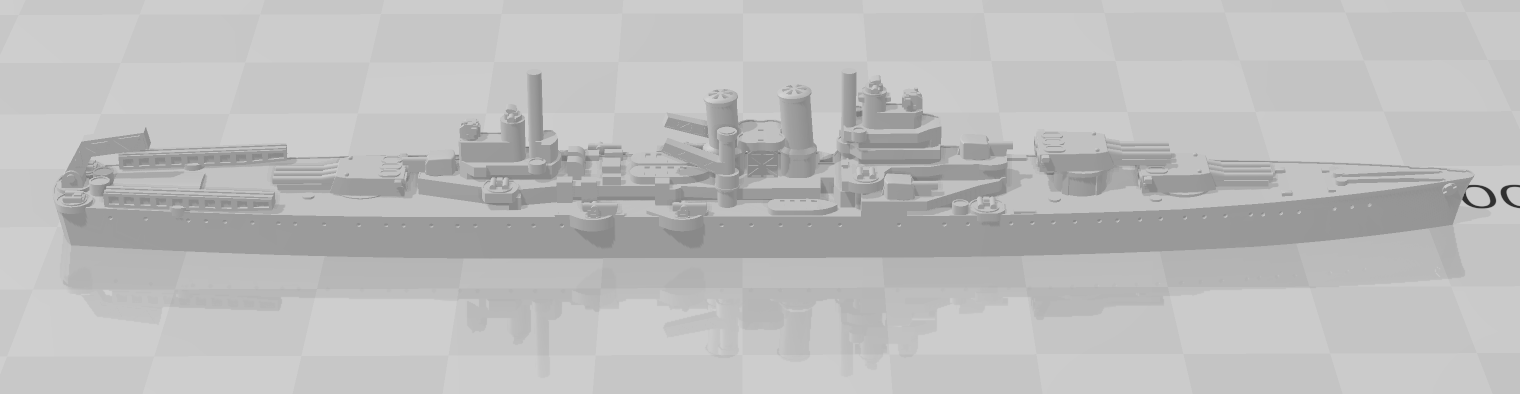 USS Wichita - United States Navy - Wargaming - Axis & Allies - Naval Miniature - Games - Warships - C.O.B.