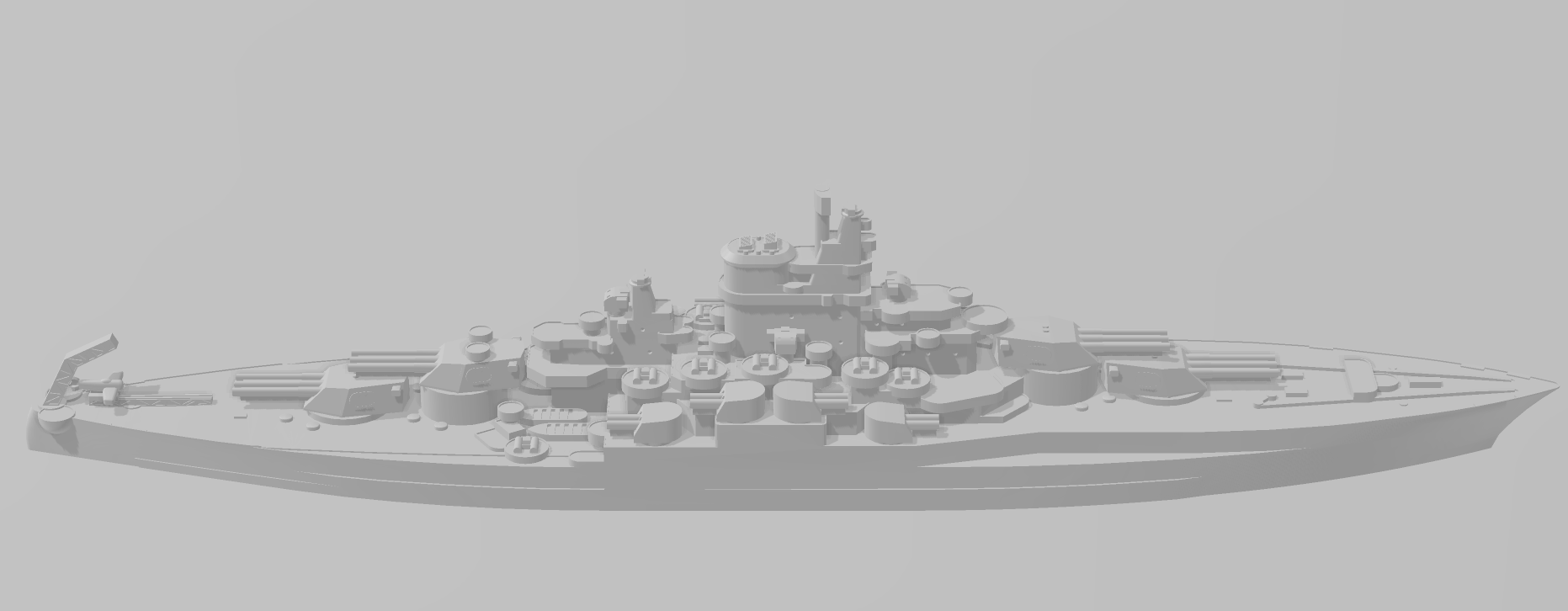 USS California - USN - Wargaming - Axis & Allies - Naval Miniature - Tabletop Games - Warships - C.O.B.