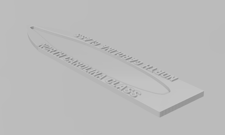 North Carolina Class - Ship Bases - Naval Miniature Bases