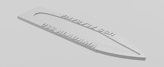 Alabama Class - Ship Bases - Naval Miniature Bases