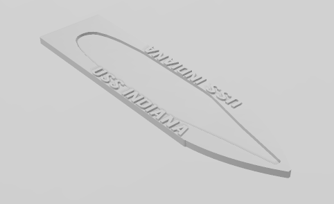 Indiana Class - Ship Bases - Naval Miniature Bases