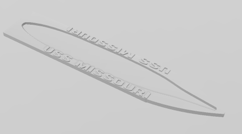 Missouri Class - Ship Bases - Naval Miniature Bases