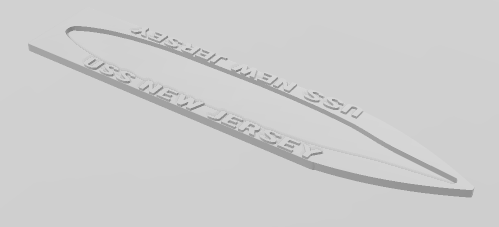 New Jersey Class - Ship Bases - Naval Miniature Bases