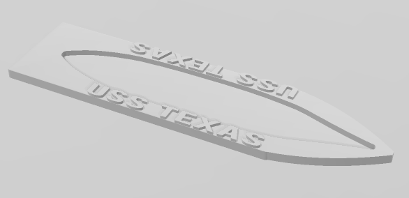 Texas Class - Ship Bases - Naval Miniature Bases