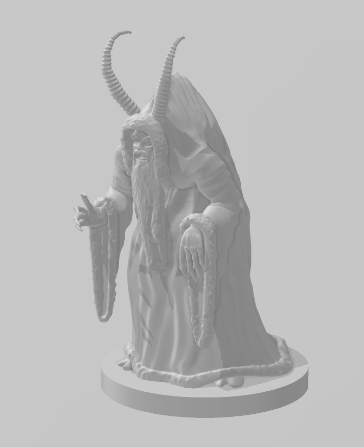 Krampus - DND - Pathfinder - Dungeons & Dragons - RPG - Tabletop - mz4250- Miniature-28mm-1"Scale