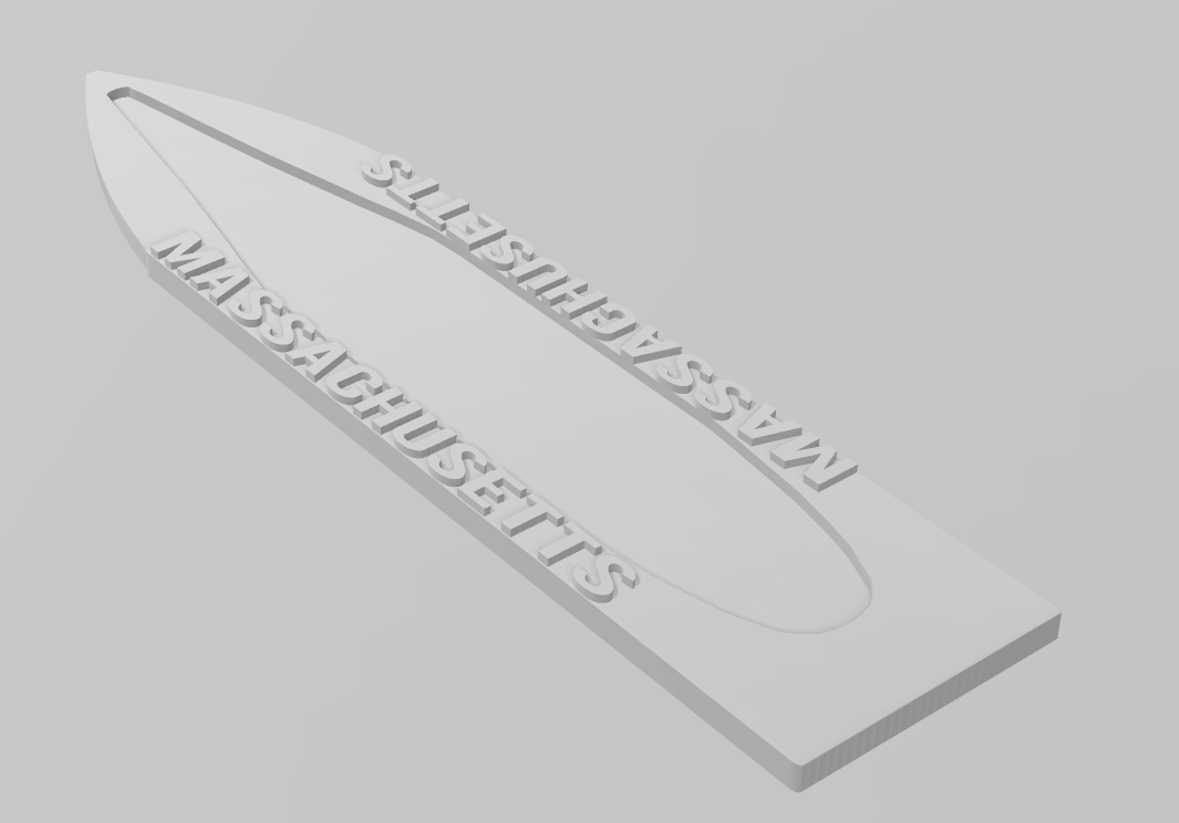 South Dakota Class - Ship Bases - Naval Miniature Bases