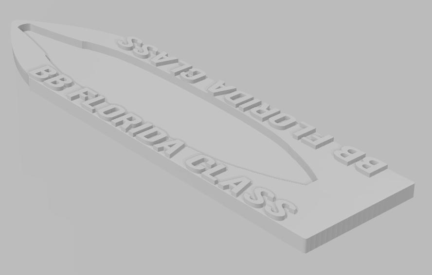 Florida Class - Ship Bases - Naval Miniature Bases