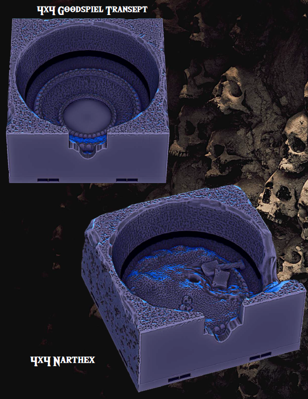 Brekkis Bastille - Pathfinder - Dungeons & Dragons - RPG - Tabletop-Terrain - 28 mm / 1"- Aether Studios