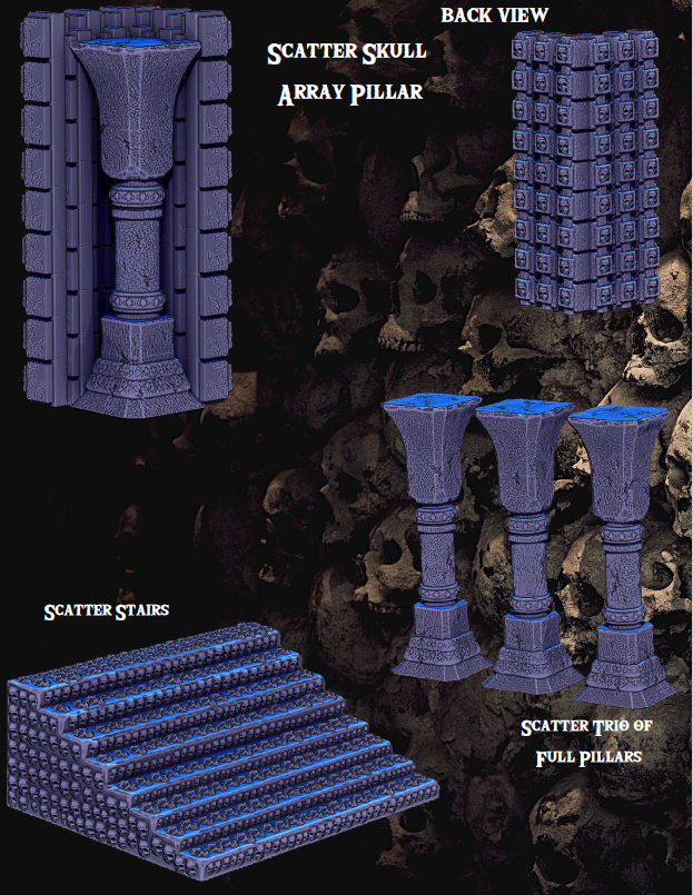 Brekkis Bastille - Pathfinder - Dungeons & Dragons - RPG - Tabletop-Terrain - 28 mm / 1"- Aether Studios