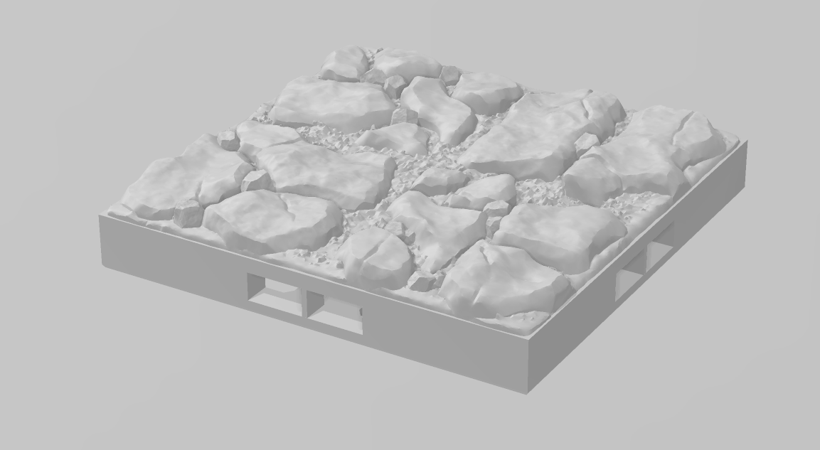 Rich Caverns Set 2 - Pathfinder - Dungeons & Dragons - RPG - Tabletop-Terrain - 28 mm / 1"- Aether Studios