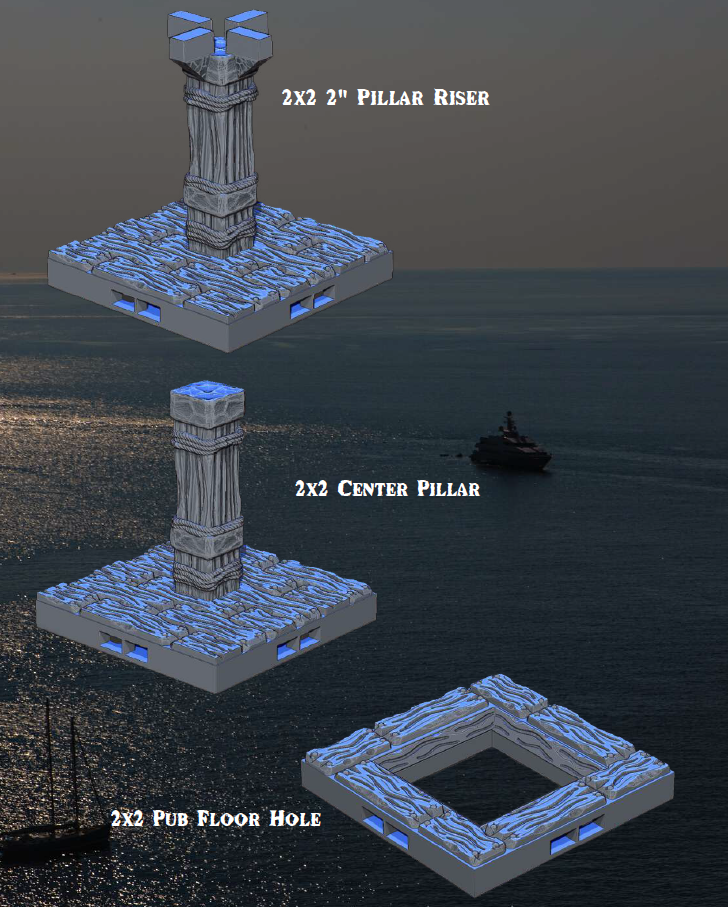 Karlaaga Pub - Pathfinder - Dungeons & Dragons - RPG - Tabletop-Terrain - 28 mm / 1"- Aether Studios