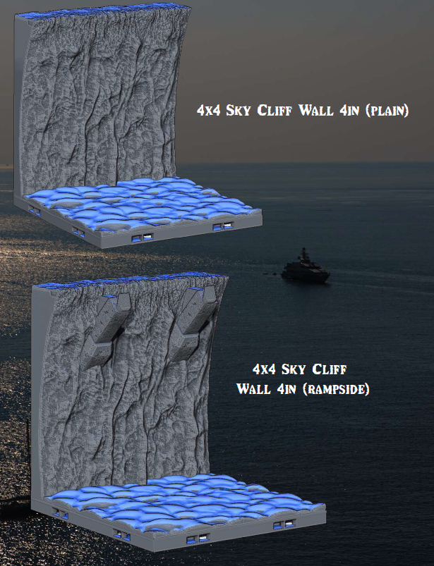 Ybonne Cloud Quay Pack 2 - Pathfinder - Dungeons & Dragons - RPG - Tabletop-Terrain - 28 mm / 1"- Aether Studios