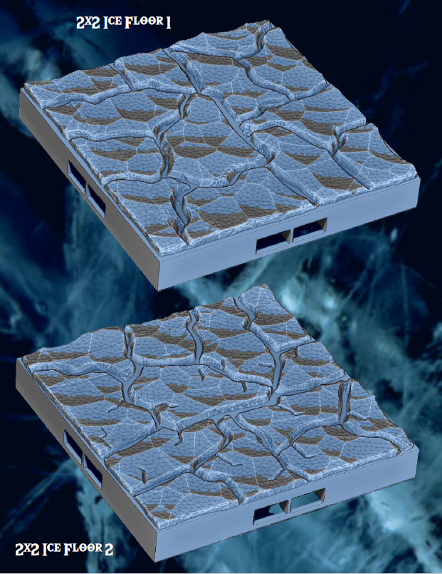 Polar BearBarians - Pathfinder - Dungeons & Dragons - RPG - Tabletop-Terrain - 28 mm / 1"- Aether Studios