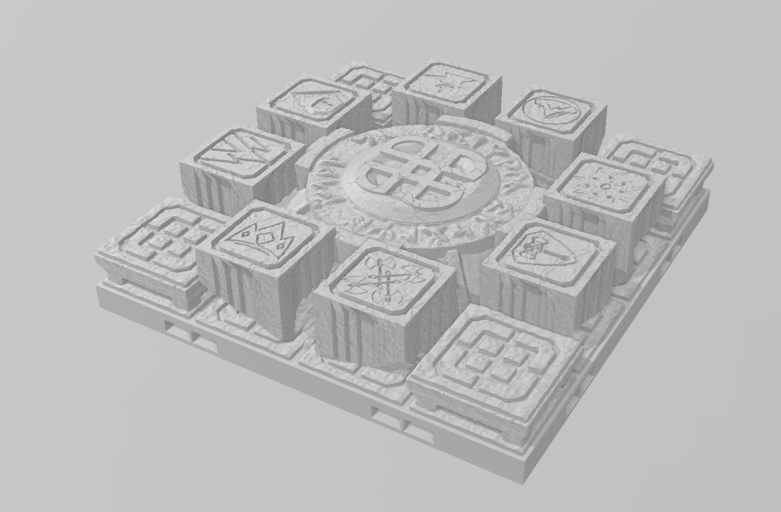 Clan Torr'son's Public Anvil - Pathfinder - Dungeons & Dragons - RPG - Tabletop-Terrain - 28 mm / 1"- Aether Studios