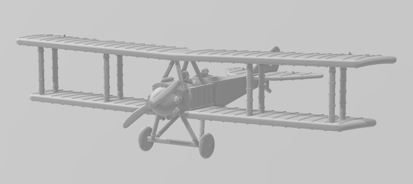 Lebed XII - WWI Two Seaters - 1/144 Scale - wargame3d