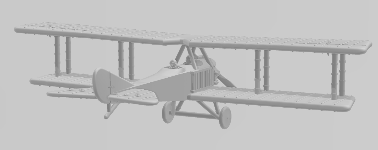 Lebed XII - WWI Two Seaters - 1/144 Scale - wargame3d