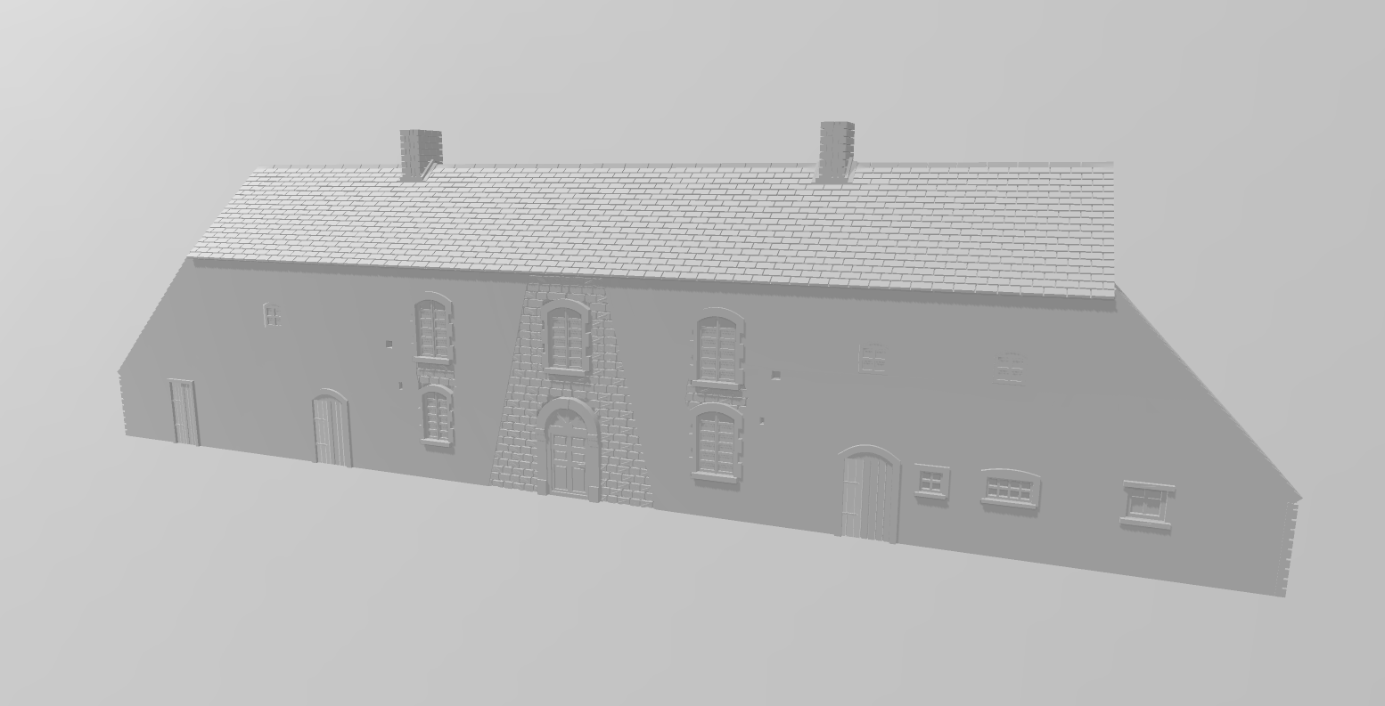 Bonville - War Across Europe - Terrain - 28mm - 20mm - 15mm - WOW Buildings