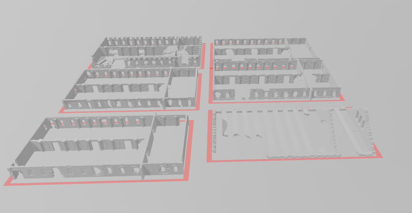 Grain Mill - 50cm x 27cm - War Across Europe - Terrain - 28mm - 20mm - 15mm - WOW Buildings