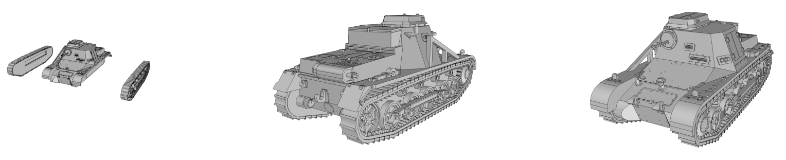 Sd.Kfz 265 - German Army - 28mm Scale - wargame3d