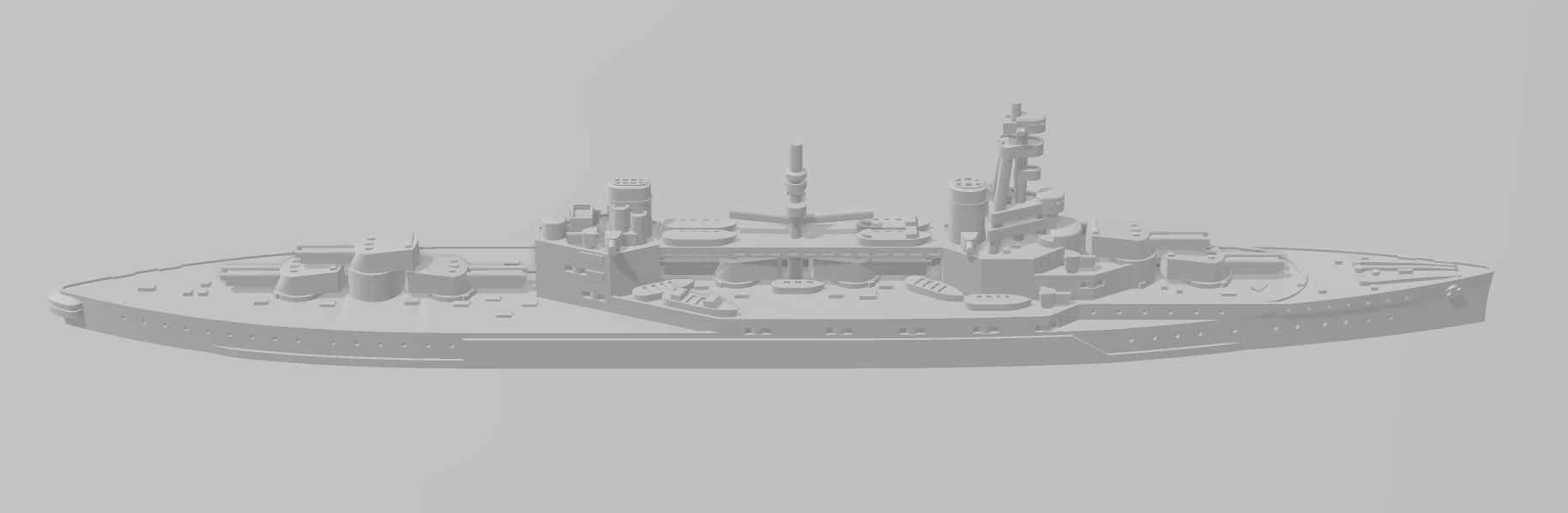 Sultan Osmain-I Evvel - Turkish Navy - Wargaming - Axis and Allies - Naval Miniature - Tabletop Games - Warships - C.O.B.