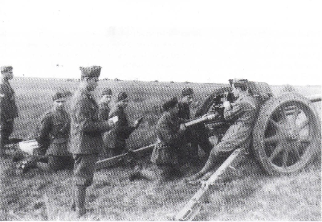 Italian 75-32 Modello 37 Gun - Resin 28mm Miniatures - Deweycat