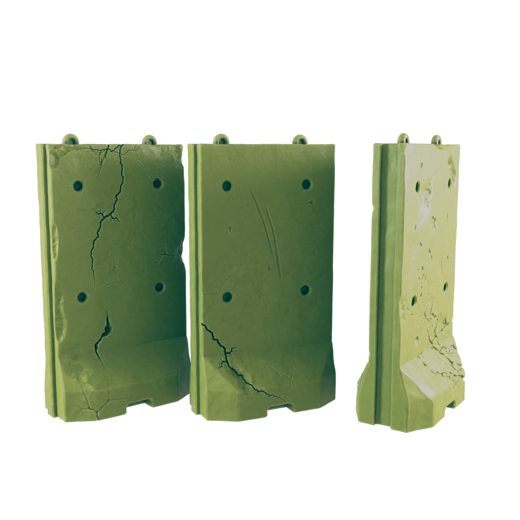 Scenics Set 1 - Beyond the Badlands - Mini - EC3D - Cyber Punk - SciFi RPG